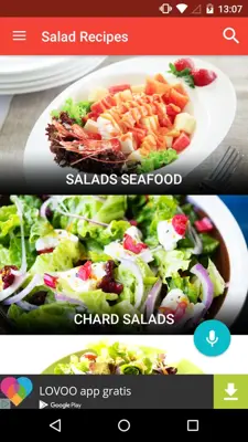 Salad Recipes FREE android App screenshot 4